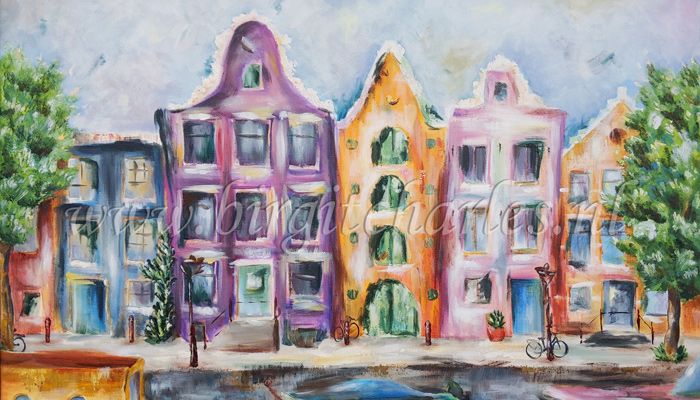 Schilderij Amsterdam